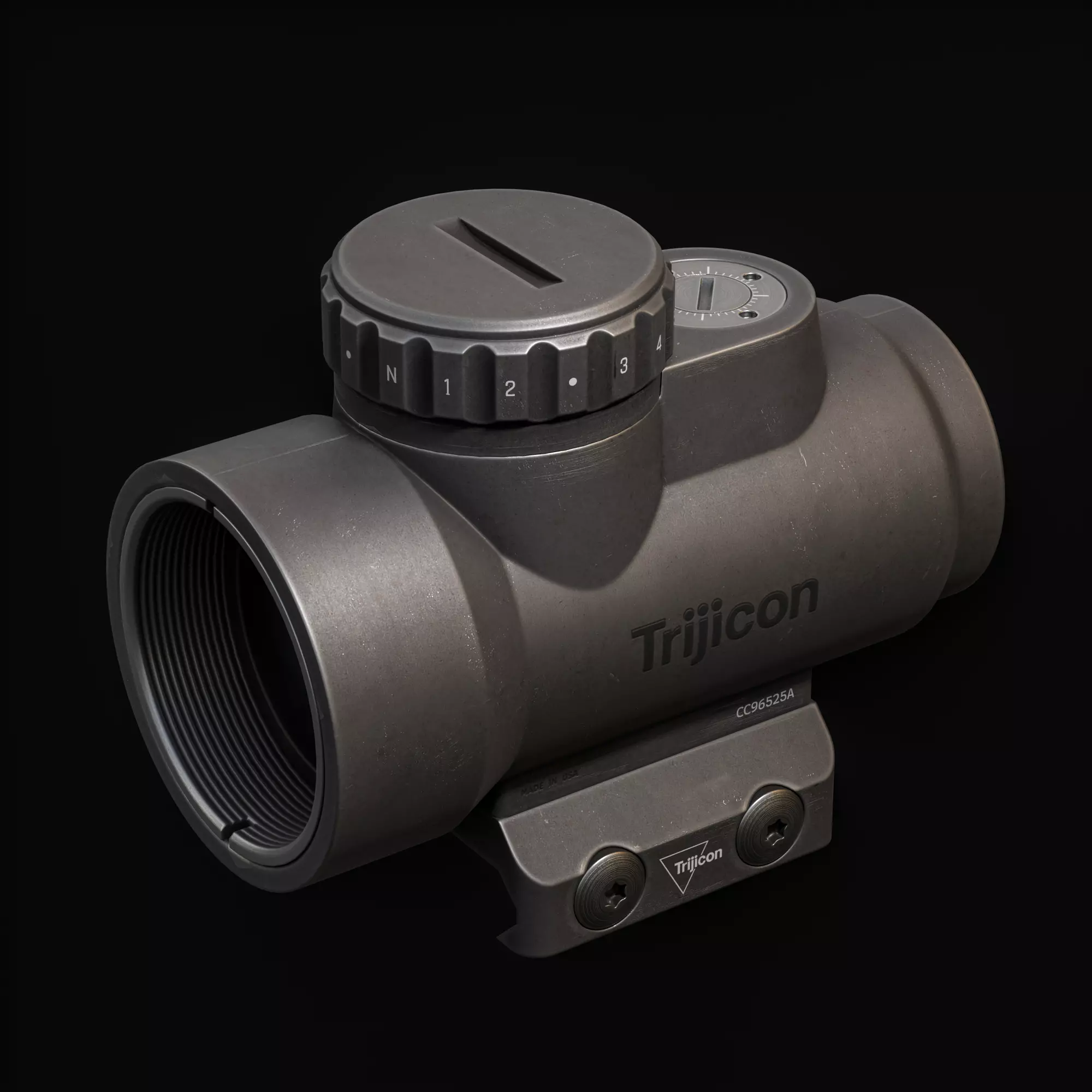 MRO RedDot Low-poly 3D model_2