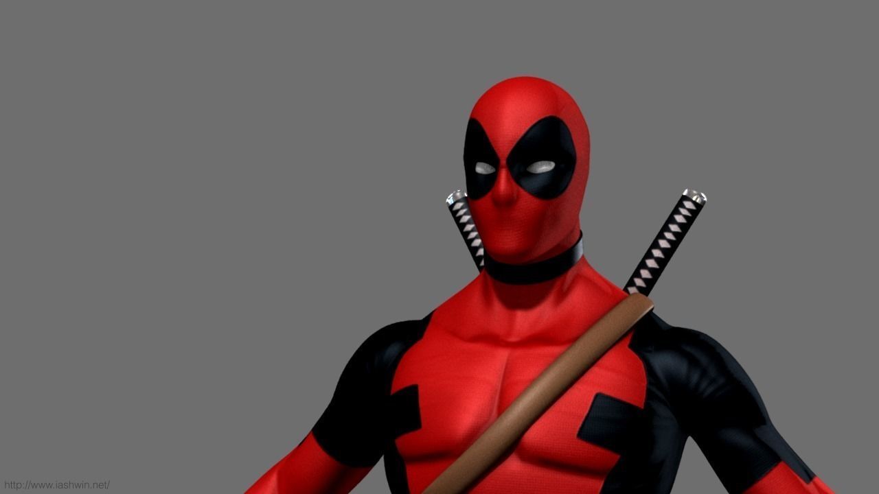 Deadpool Rig - Legacy 3D model_15