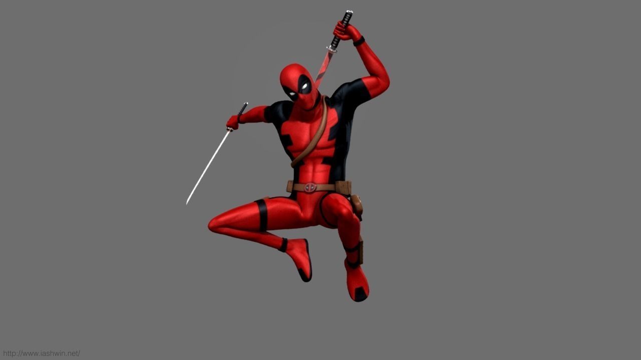 Deadpool Rig - Legacy 3D model_5