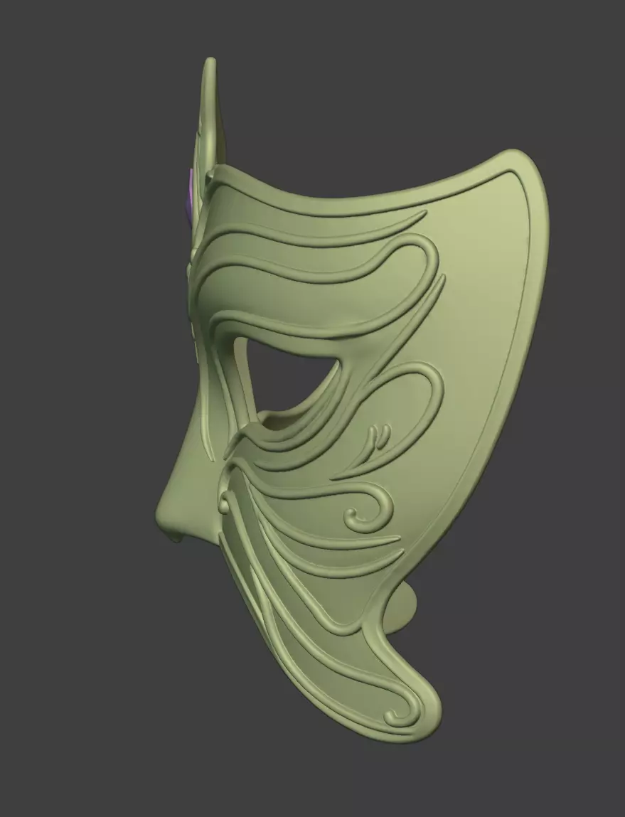 ORNATE EYES MASK 3D print model_5