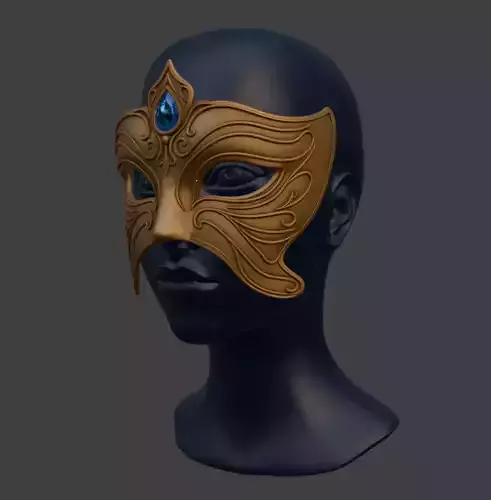 ORNATE EYES MASK 3D print model ORNATE EYES MASK 3D print model