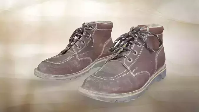 A pair of used boot034