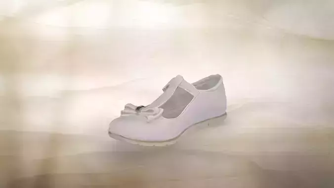 A used girl kid shoe038