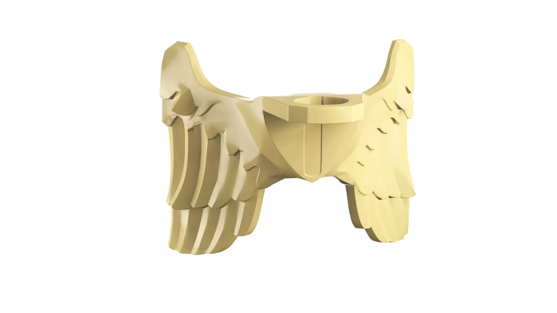 Custom 3D print Minifigure Accessory - Minifigure Wings S1 - 01 3D print model