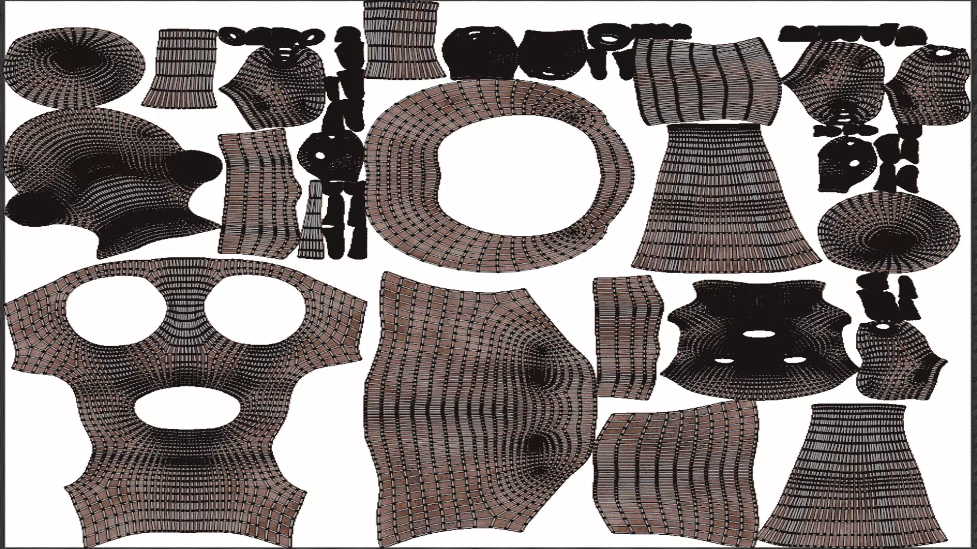 Pregnant Zombie 3D Model Animated And Game Ready Low-poly 3D model_14