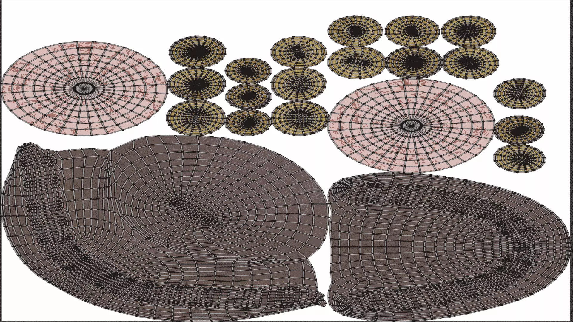 Pregnant Zombie 3D Model Animated And Game Ready Low-poly 3D model_13