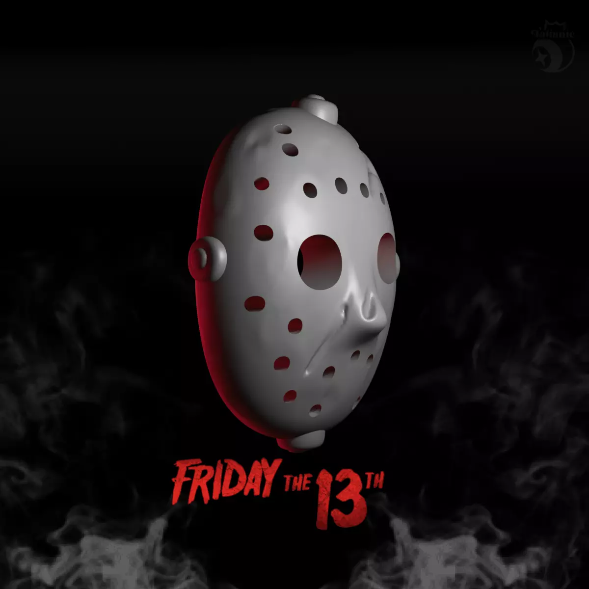 Jason mask 3D print model_6
