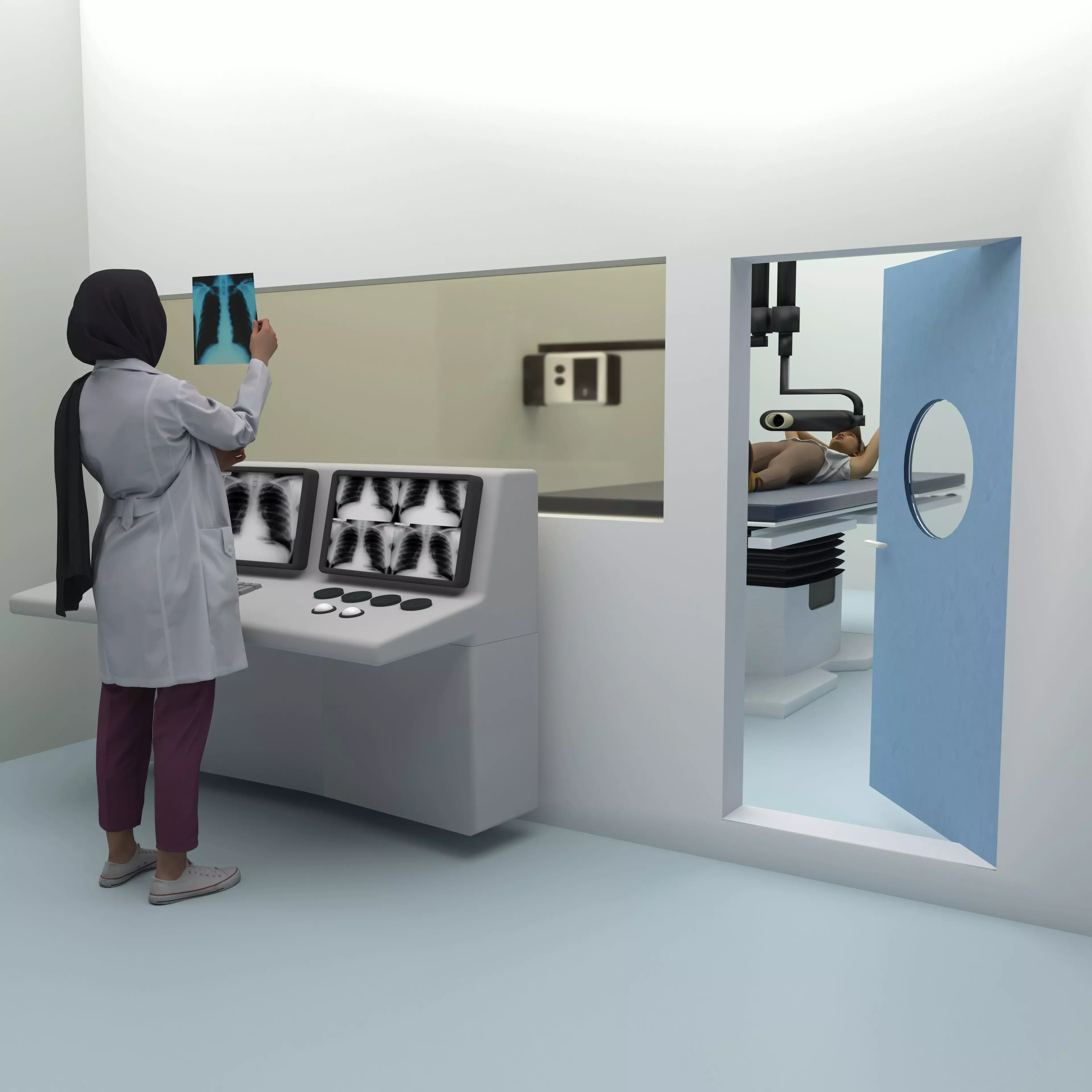 Radiograph 4K 3D model_0