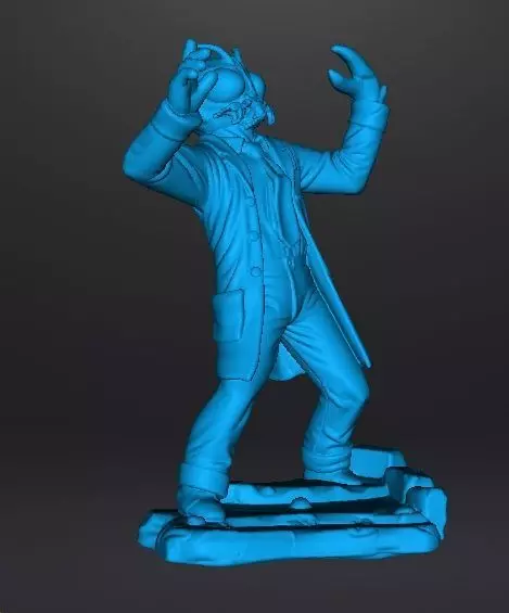 THE FLY 1958 MINIATURE MODEL FOR HORROR OR FANTASY GAMES RPG DND 3D print model_10