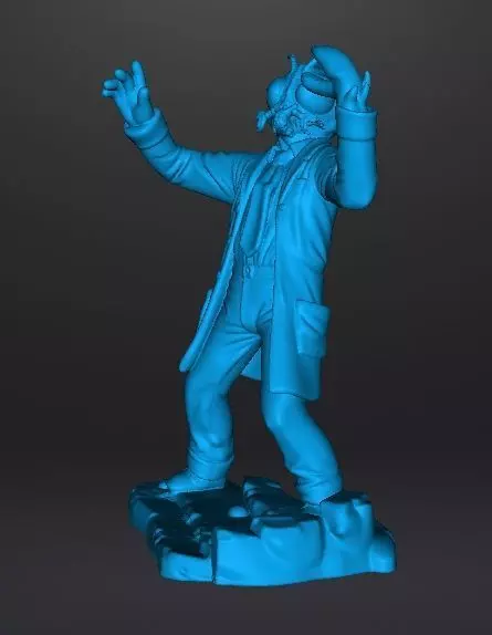 THE FLY 1958 MINIATURE MODEL FOR HORROR OR FANTASY GAMES RPG DND 3D print model_11