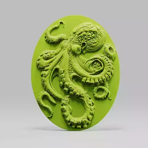 Octopus relief