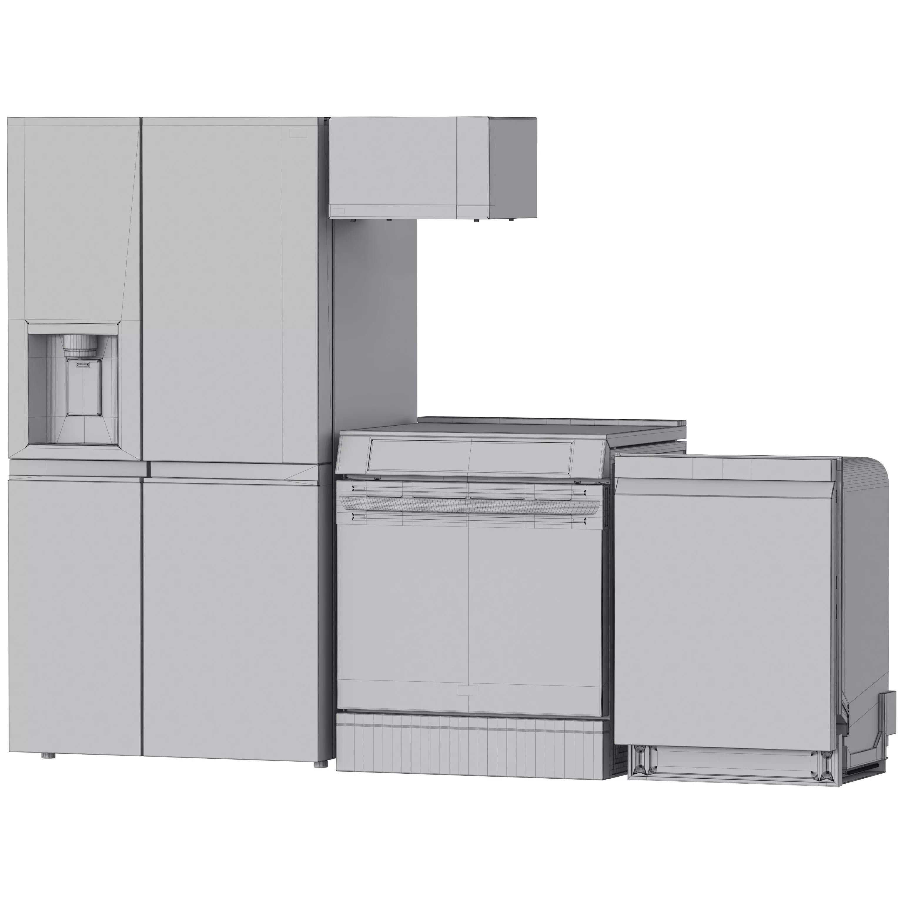 LG Appliance Collection 05 3D model_6