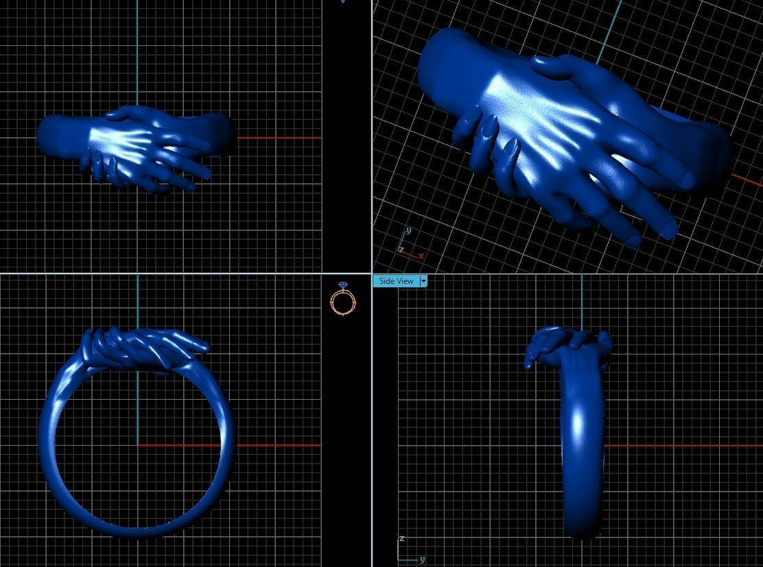 Ring 10316 3D print model_2
