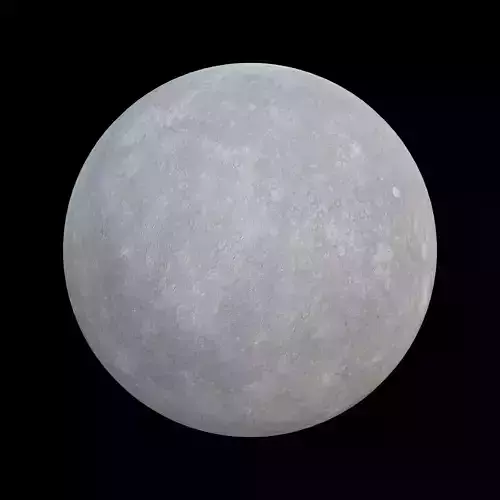 Planet Mercury PBR 4K