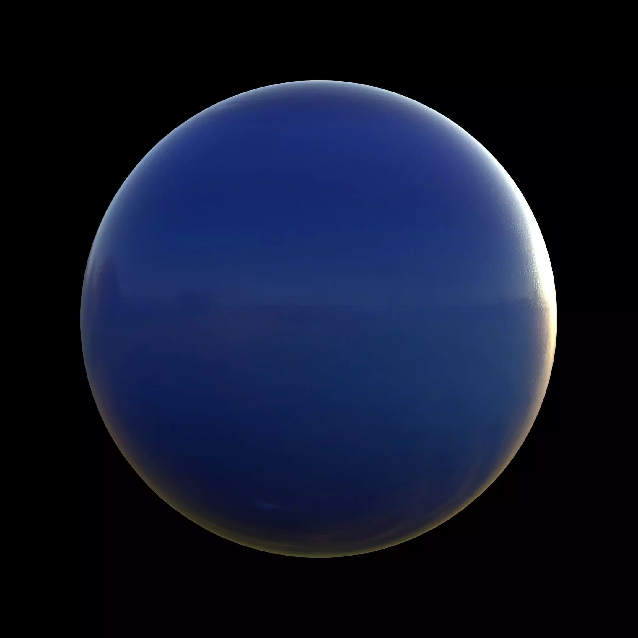 Planet Neptune PBR 4K 3D model_2