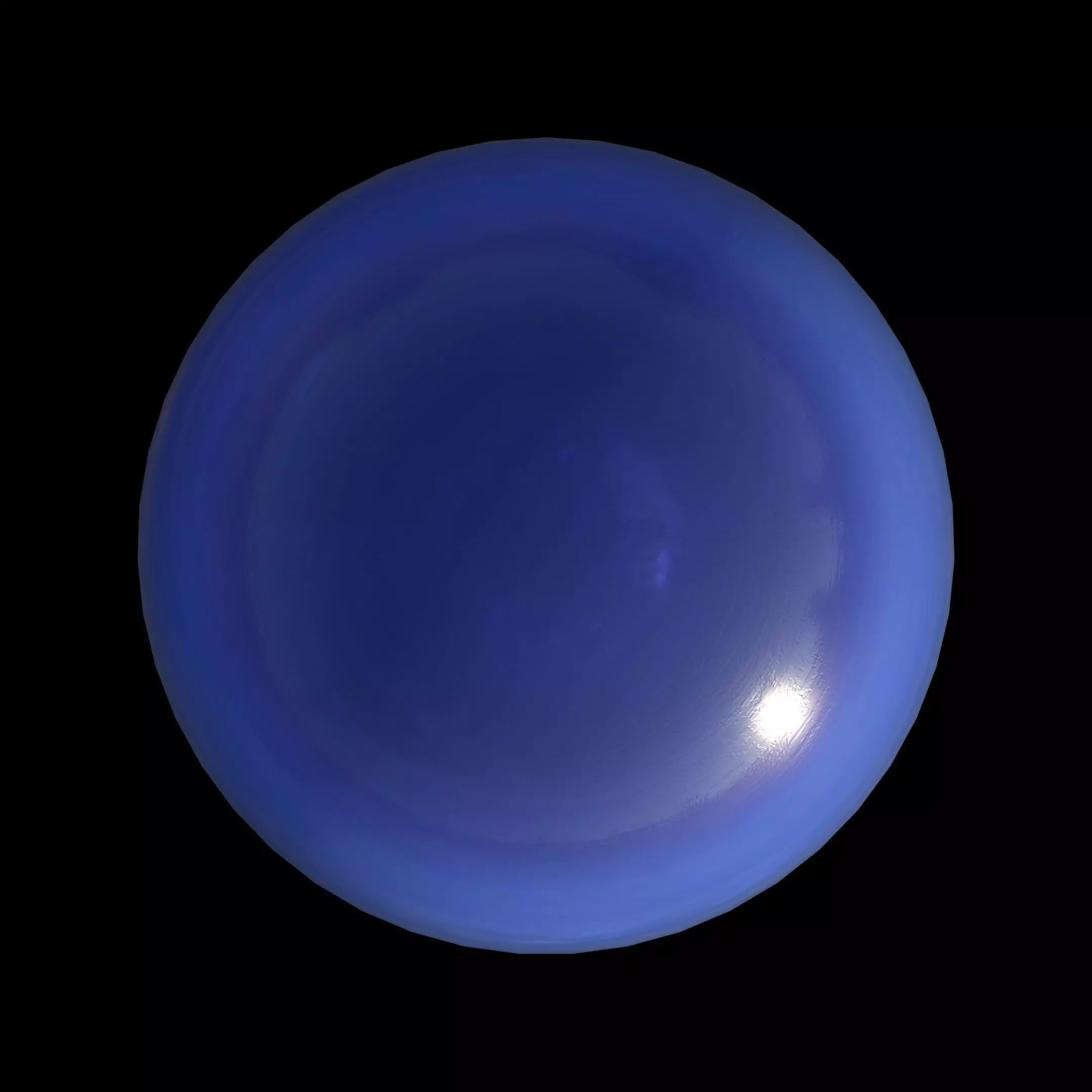 Planet Neptune PBR 4K 3D model_4