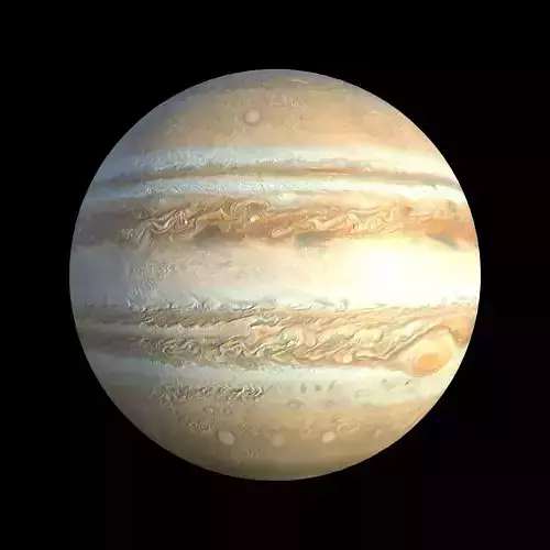 Planet Jupiter PBR 4K