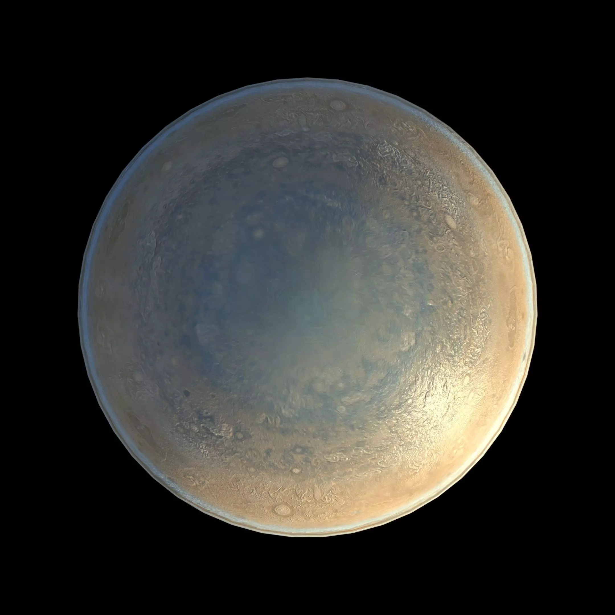 Planet Jupiter PBR 4K 3D model_4