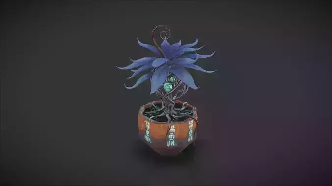 Alien Plant 3D model