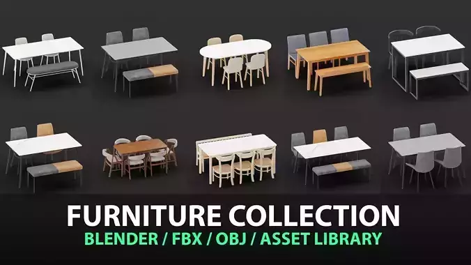 Table Set Model Collection 357