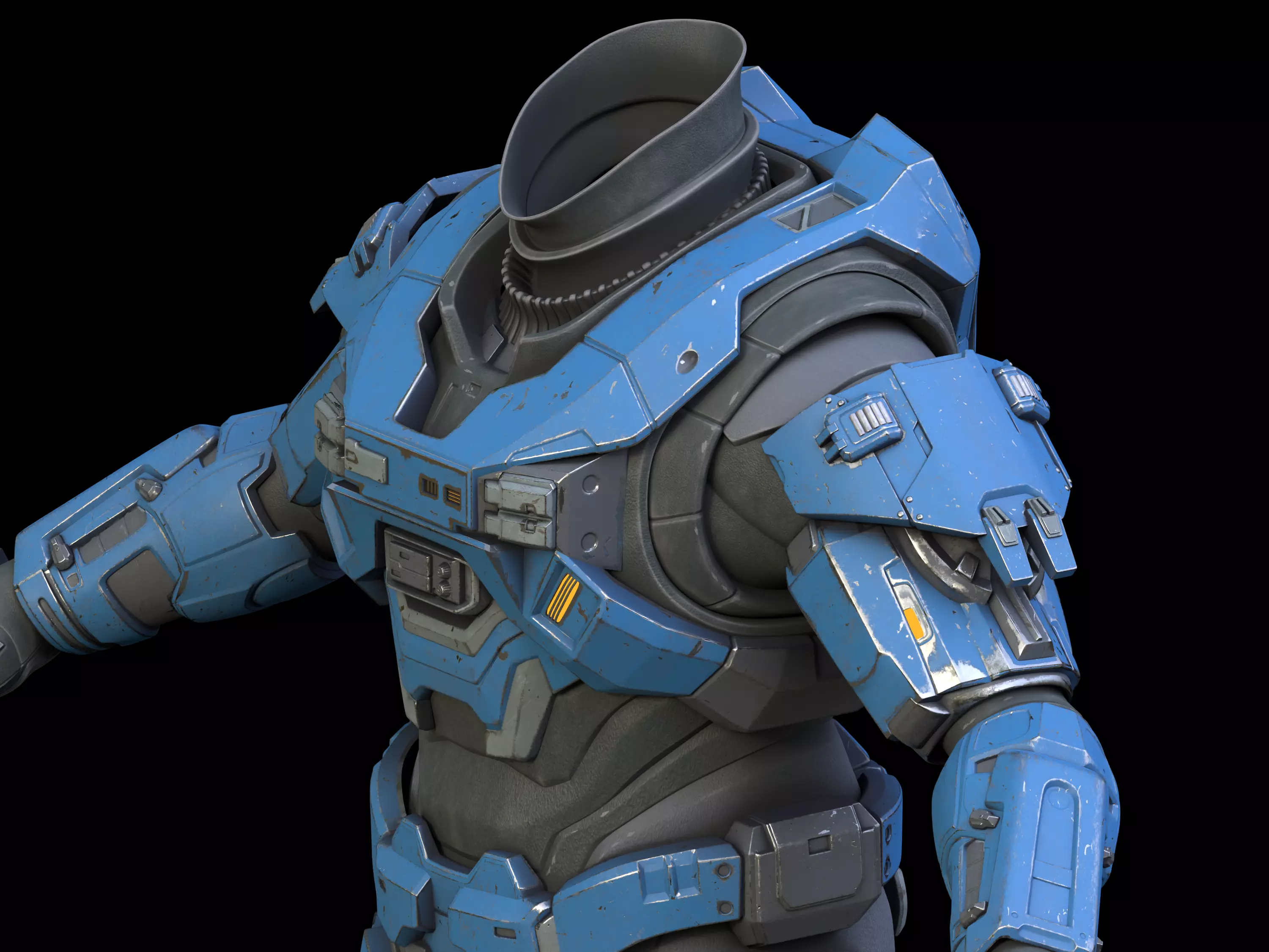 SAP Recon shoulder pad 3d print file 3D print model_0