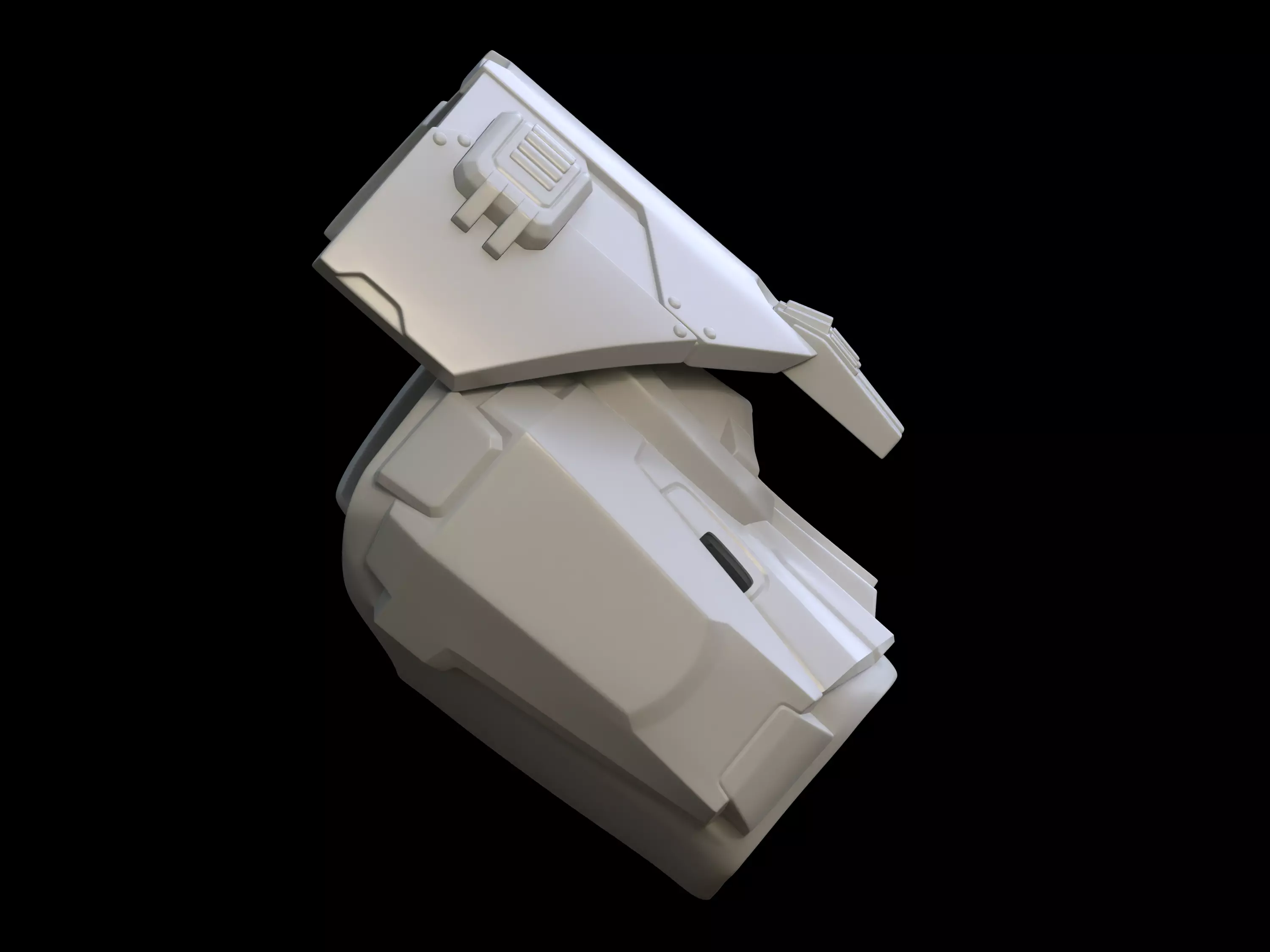 SAP Recon shoulder pad 3d print file 3D print model_2