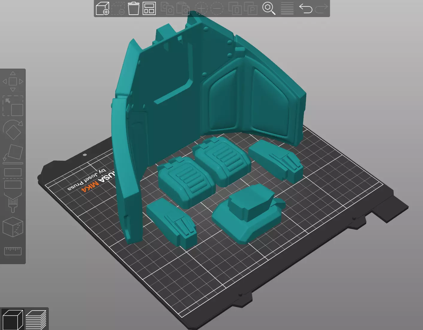 SAP Recon shoulder pad 3d print file 3D print model_5