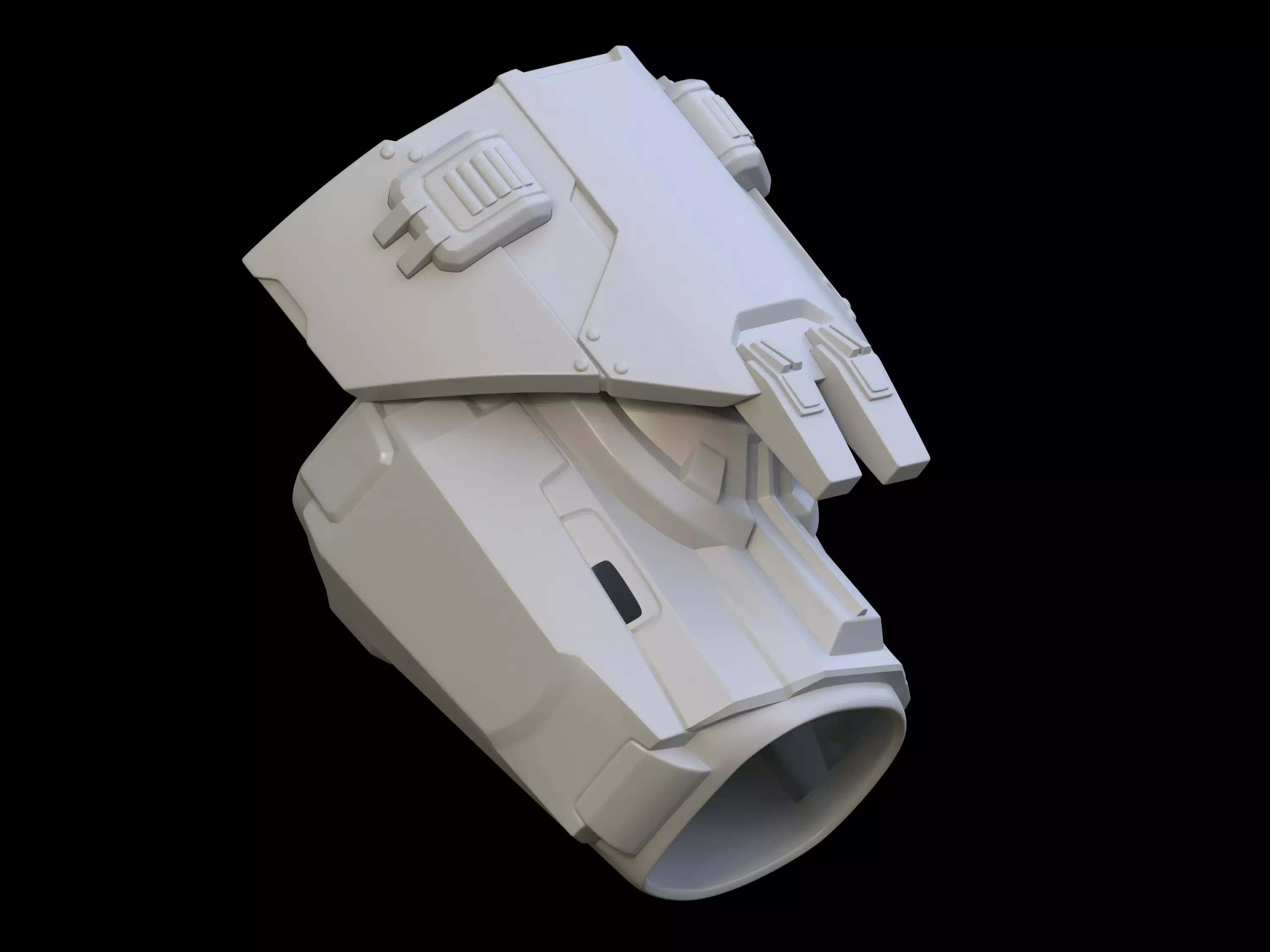 SAP Recon shoulder pad 3d print file 3D print model_1