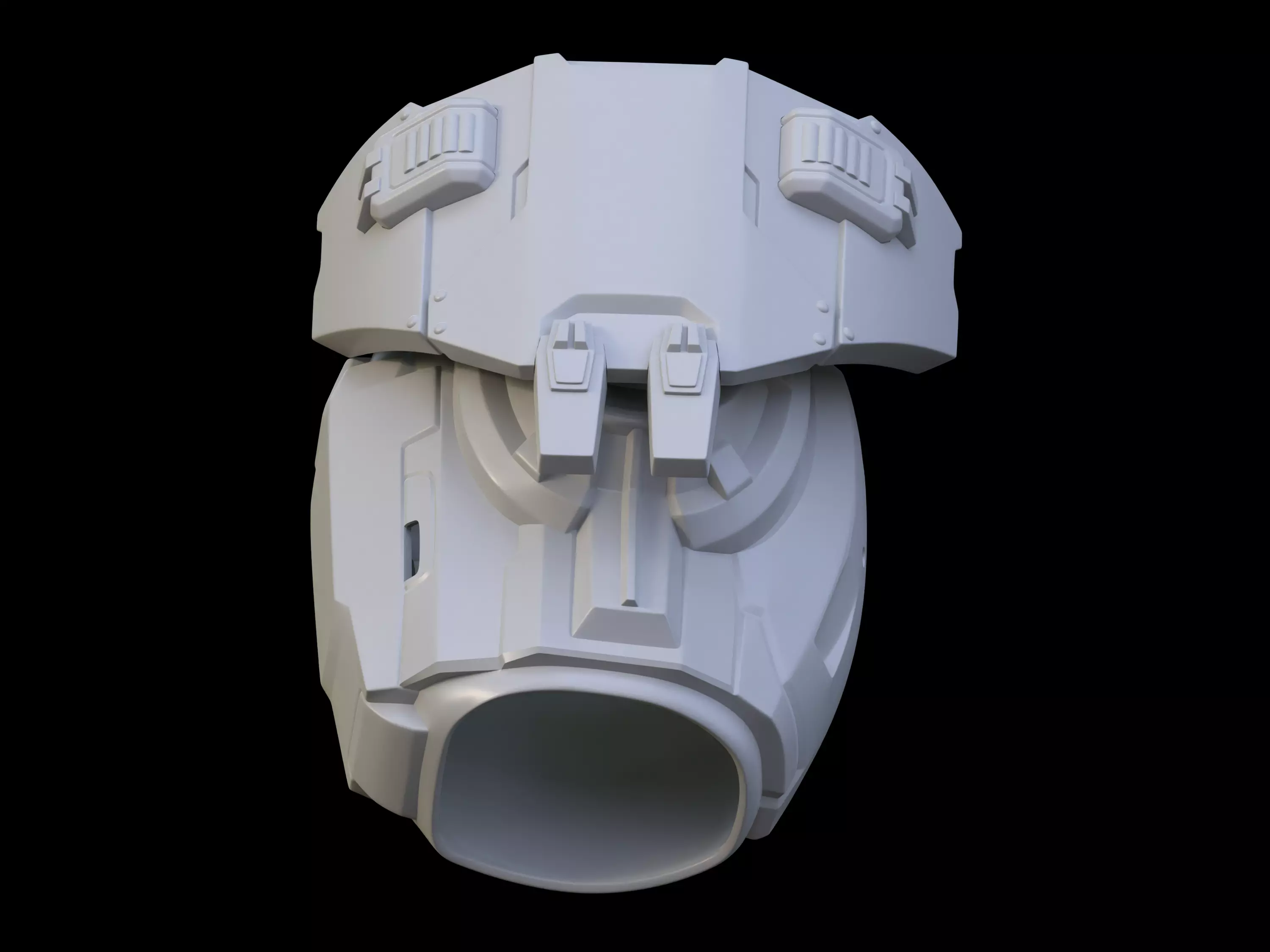 SAP Recon shoulder pad 3d print file 3D print model_3