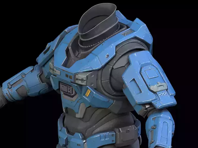 SAP CQC shoulder pad 3d print file