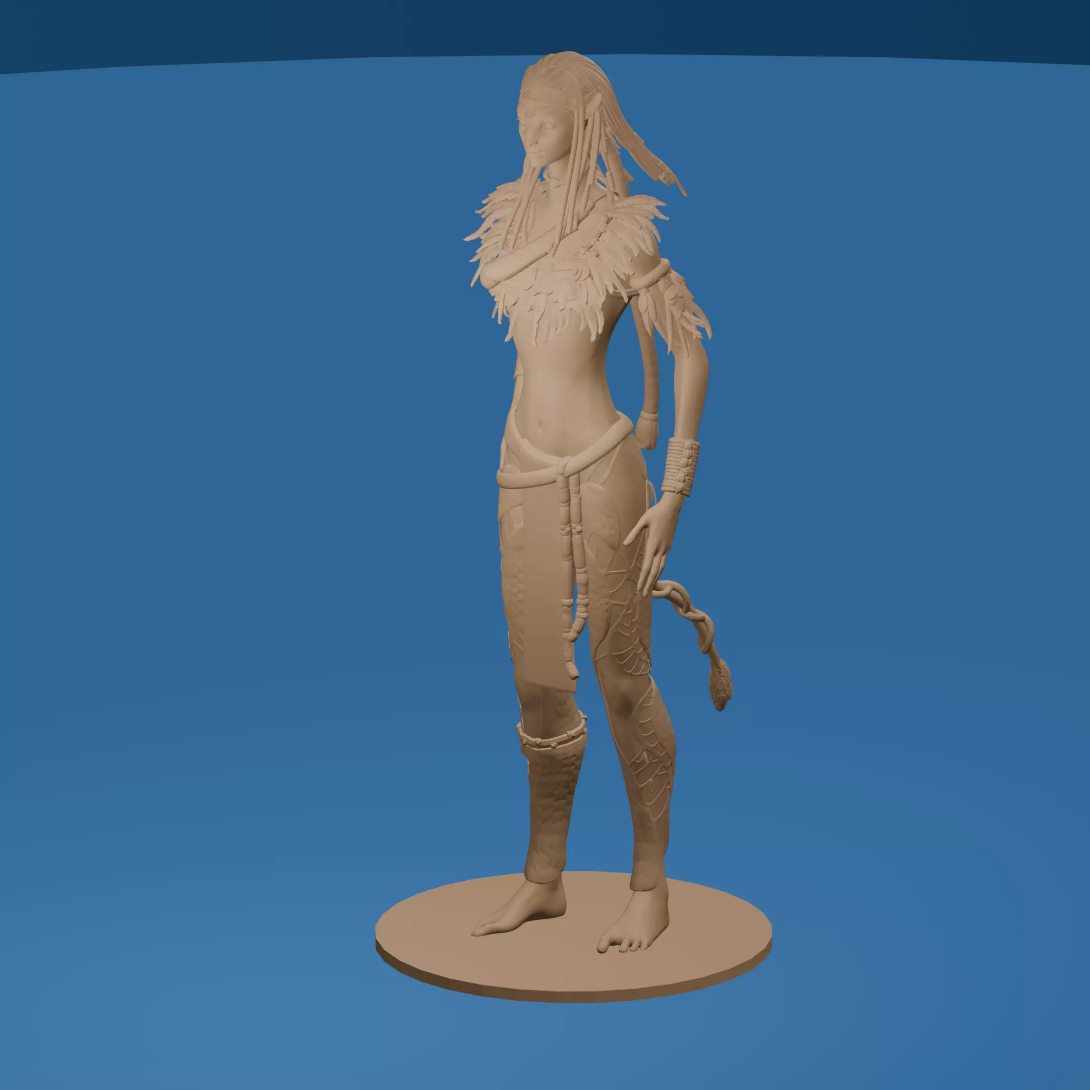 Avatar Female 3D print model_0