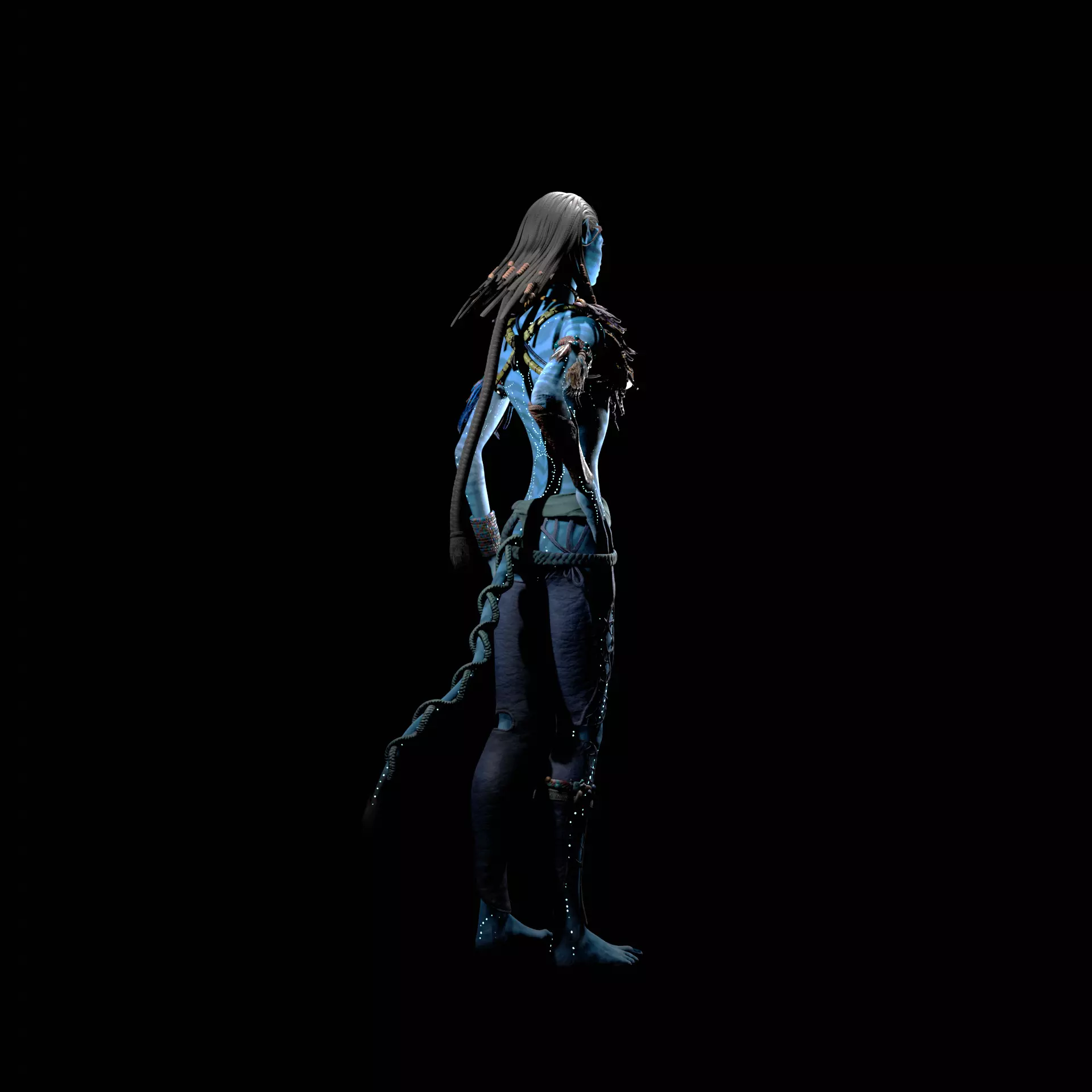 Avatar Female 3D print model_13