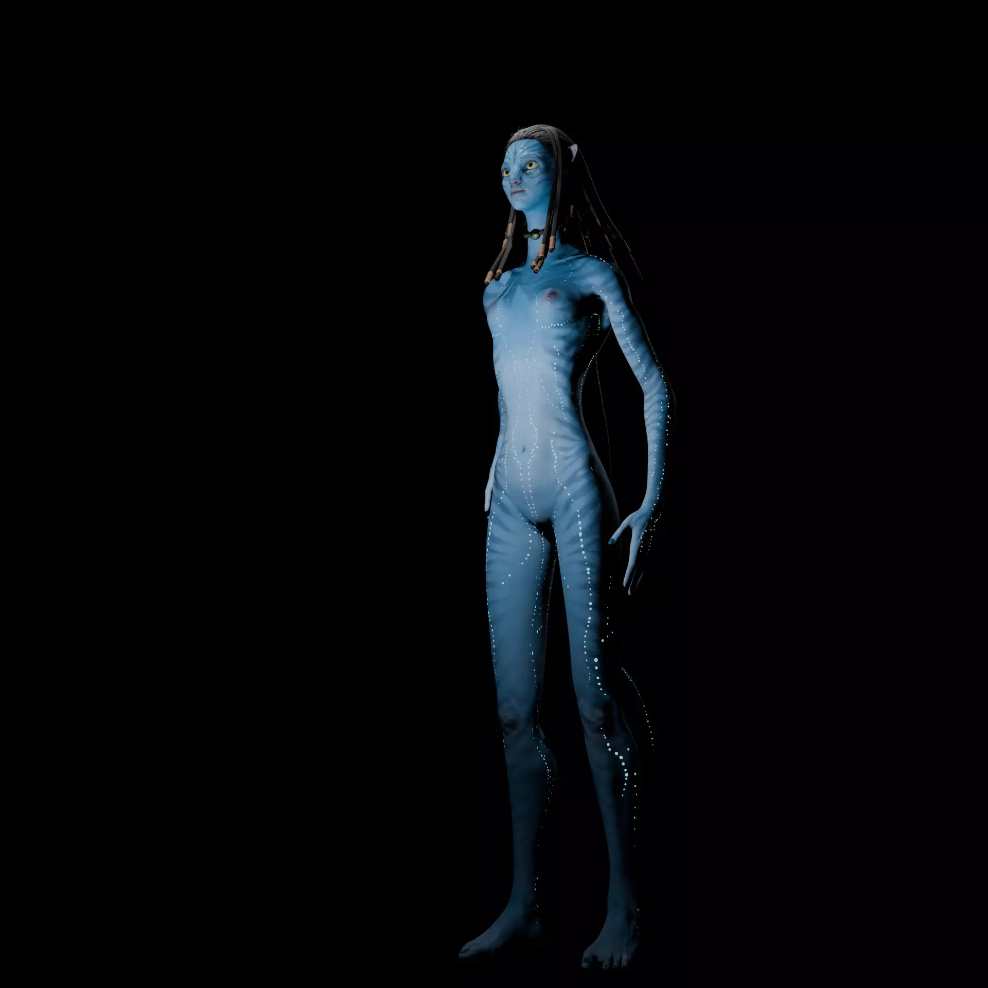 Avatar Female 3D print model_8