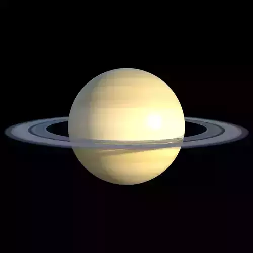 Planet Saturn PBR 4K