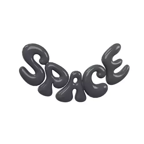Art Style Space Text v1 001