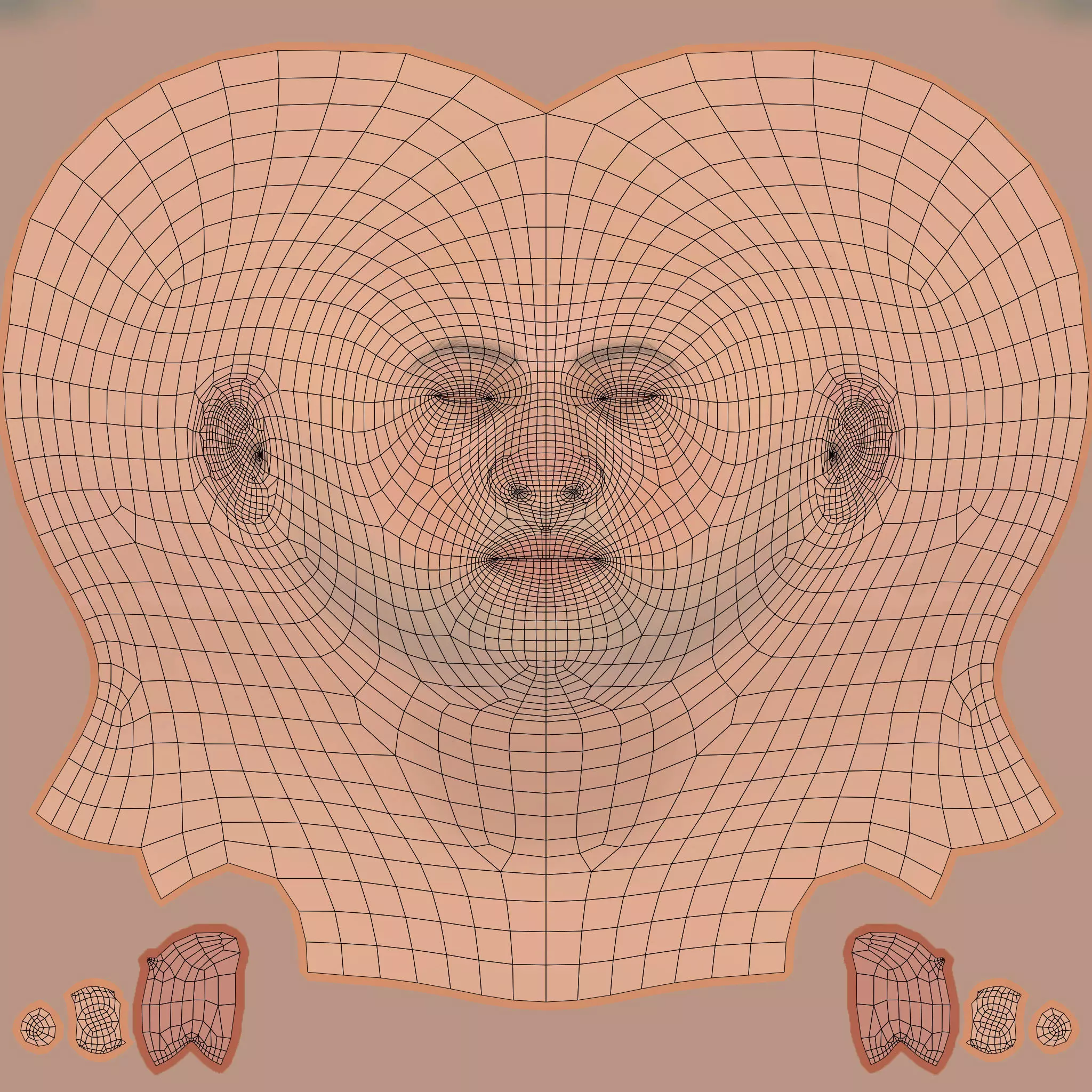 Rylan Stylized Male Character Low-poly 3D model_28