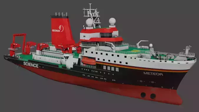 Special purpose vessel for marine research Meteor IV