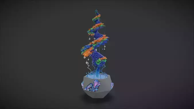 Alien Plant 3D model