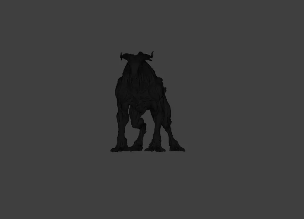 Spectral Beast Low-poly 3D model_23
