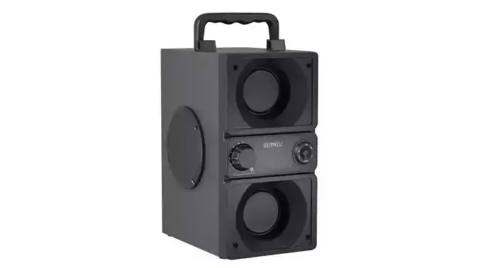 Portable Bluetooth Speaker 3D Model