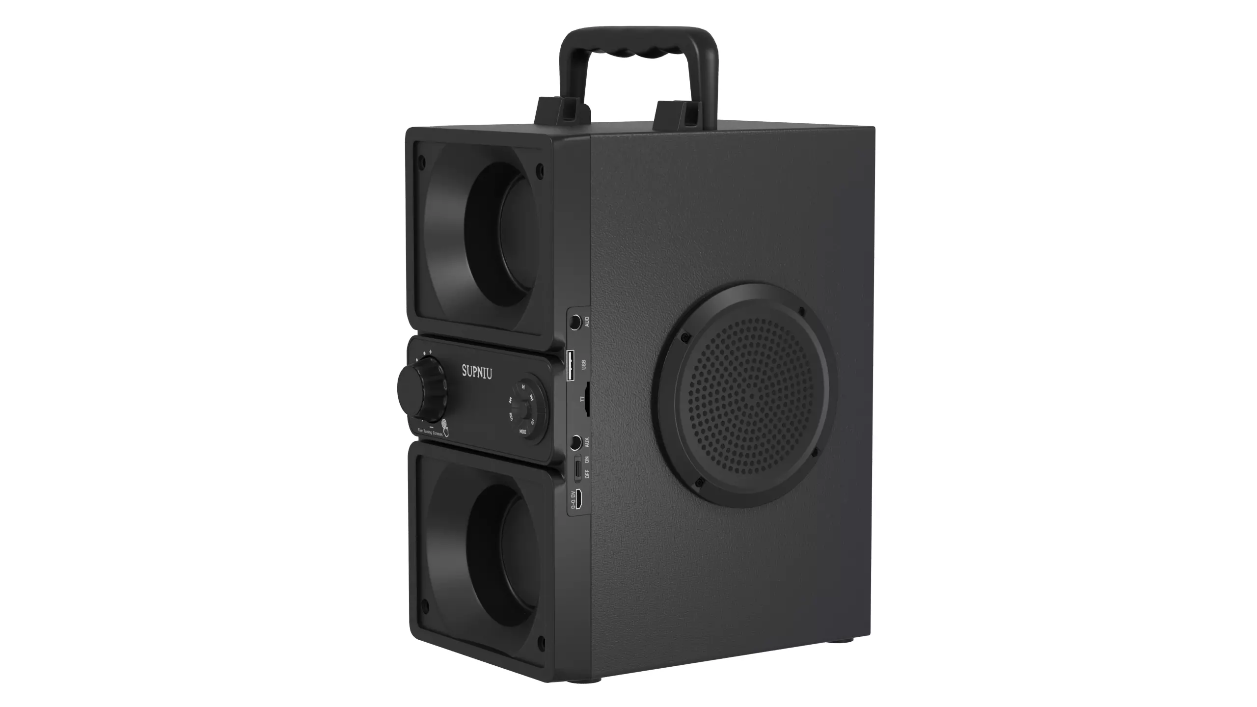 Portable Bluetooth Speaker 3D Model 3D model_9