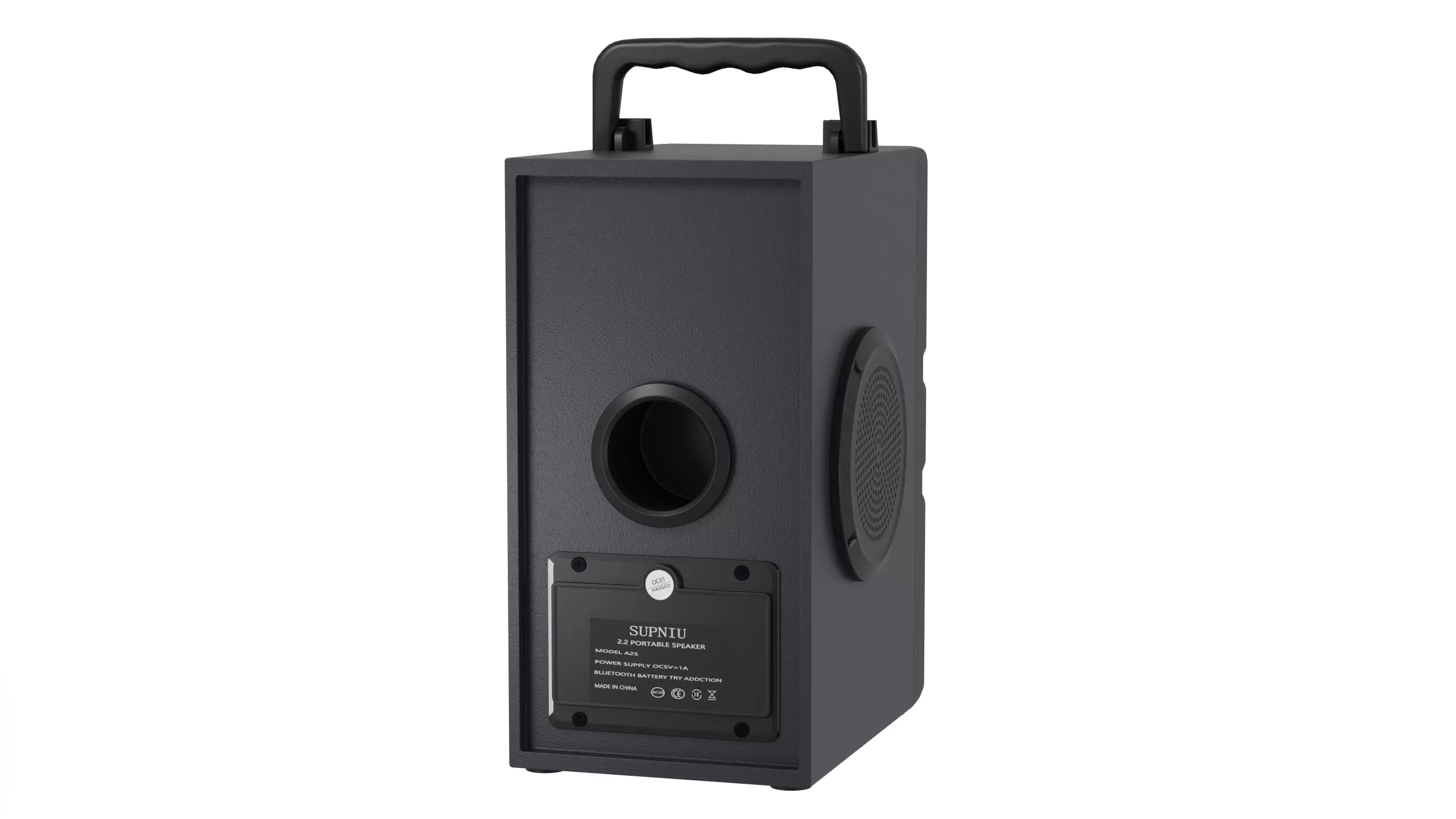 Portable Bluetooth Speaker 3D Model 3D model_14