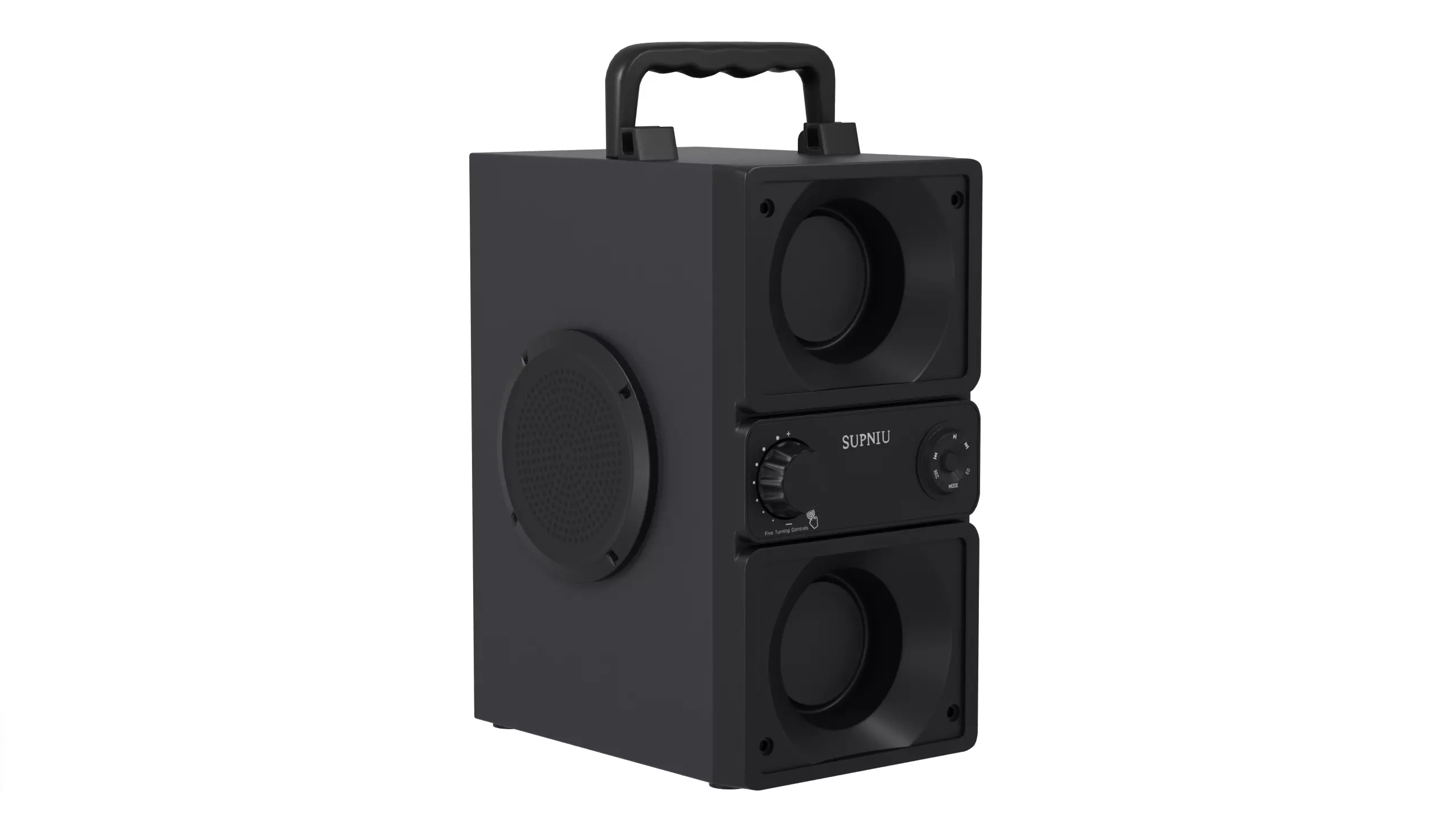 Portable Bluetooth Speaker 3D Model 3D model_5