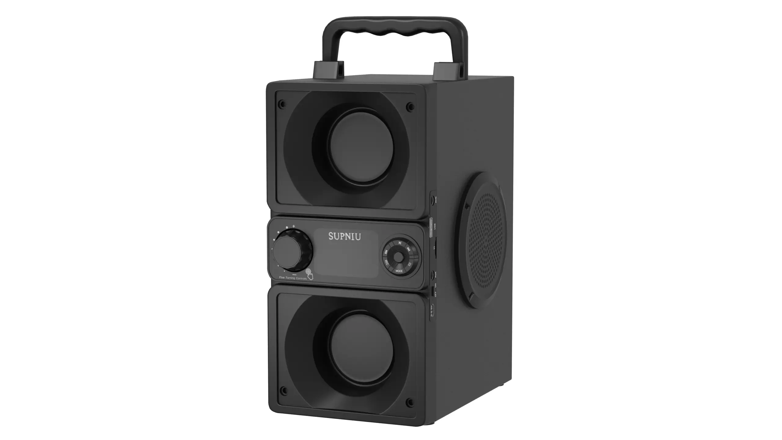 Portable Bluetooth Speaker 3D Model 3D model_8