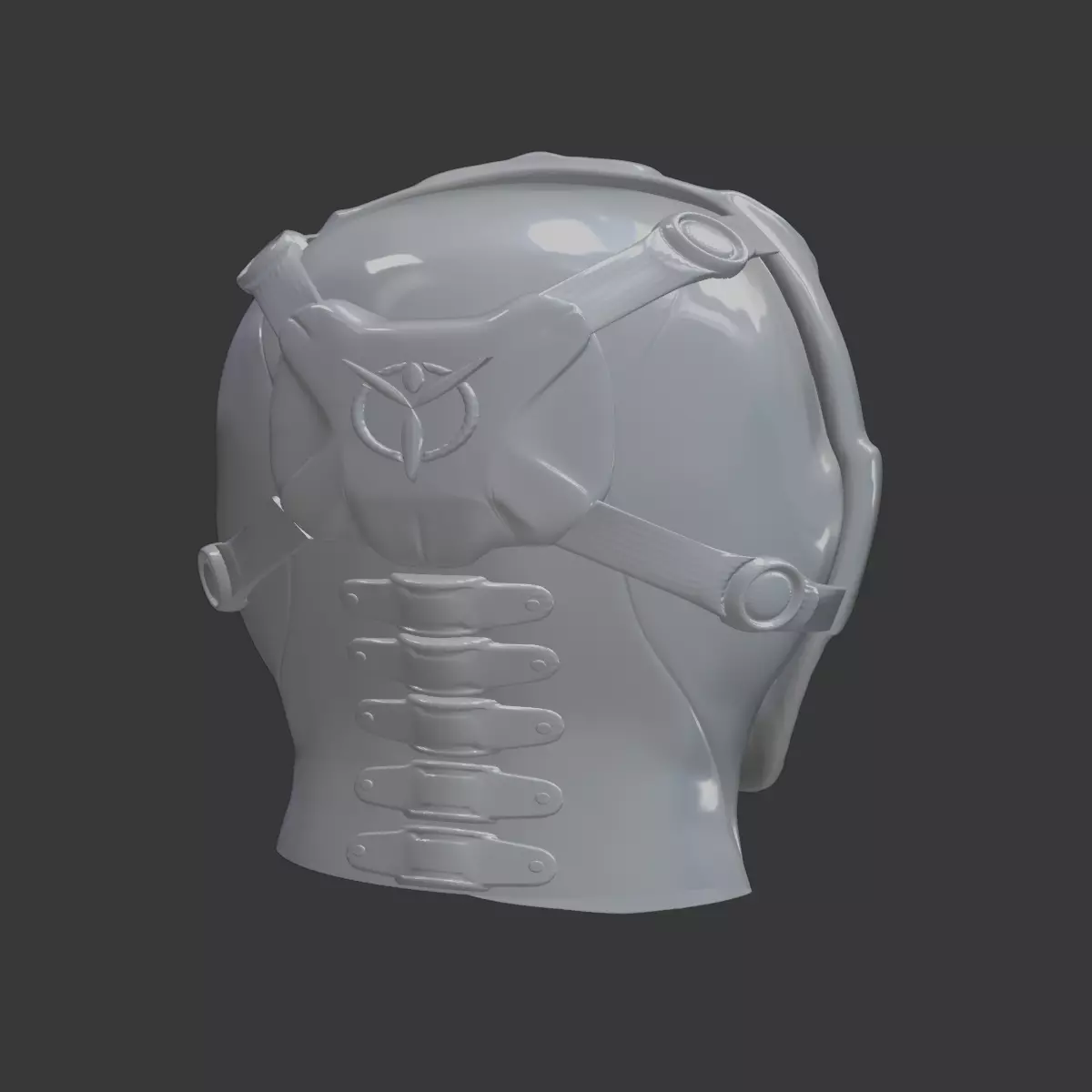 Skull Mask Realistic 3D Printable Horror and Cosplay STL Model 3D print model_2