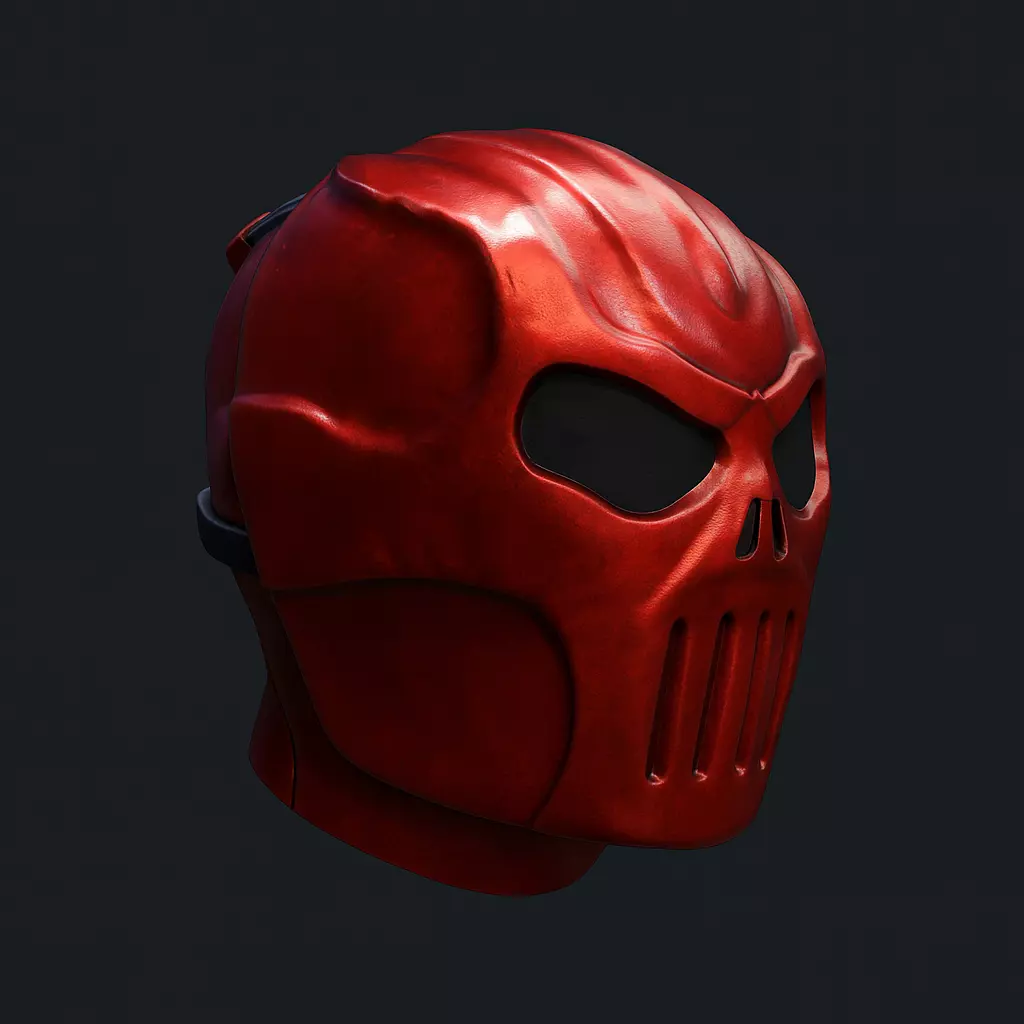 Skull Mask Realistic 3D Printable Horror and Cosplay STL Model 3D print model_0