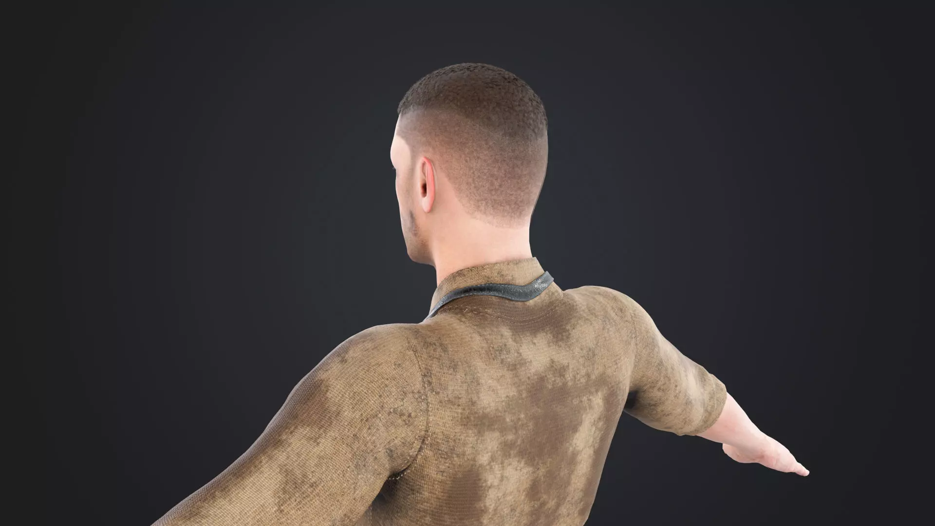 Blacksmith Low-poly 3D model_13