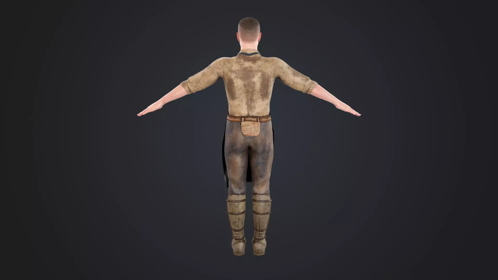 Blacksmith Low-poly 3D model_9