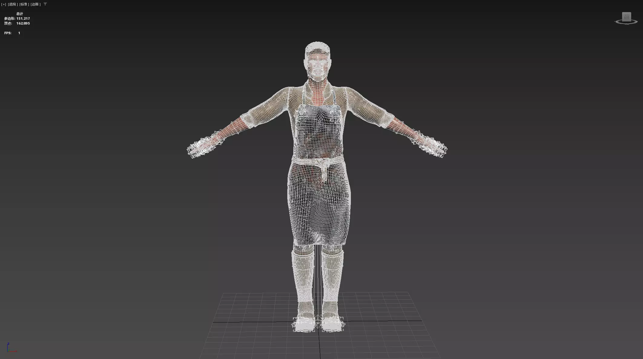 Blacksmith Low-poly 3D model_35