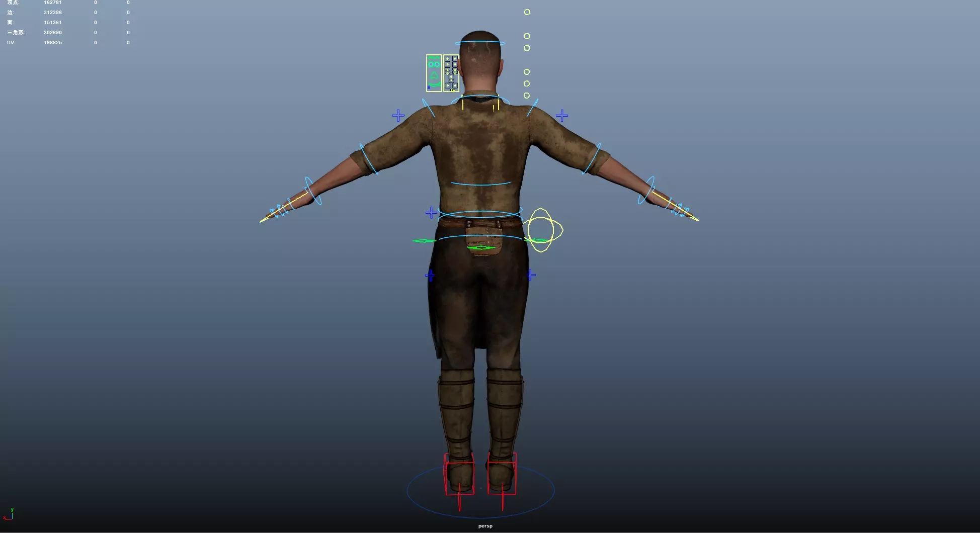 Blacksmith Low-poly 3D model_32